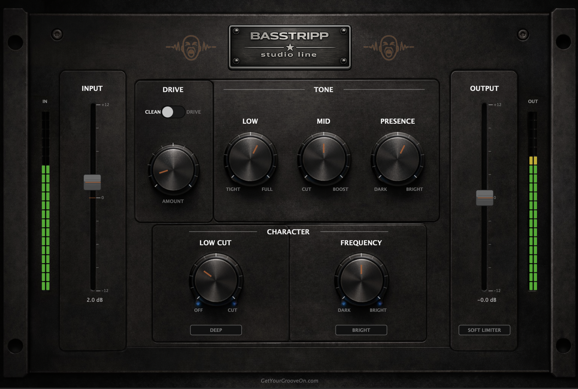 bassTRIPP plugin interface